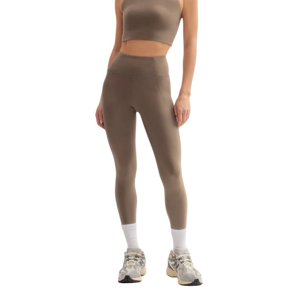 Girlfriend Collective - NWT Compressive High Rise Leggings Ivory Sz XS